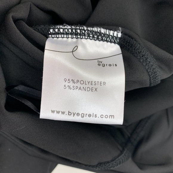 NWT BY EGREIS Black GIANNIA Pull On Pockets Leggings - Picture 3 of 9